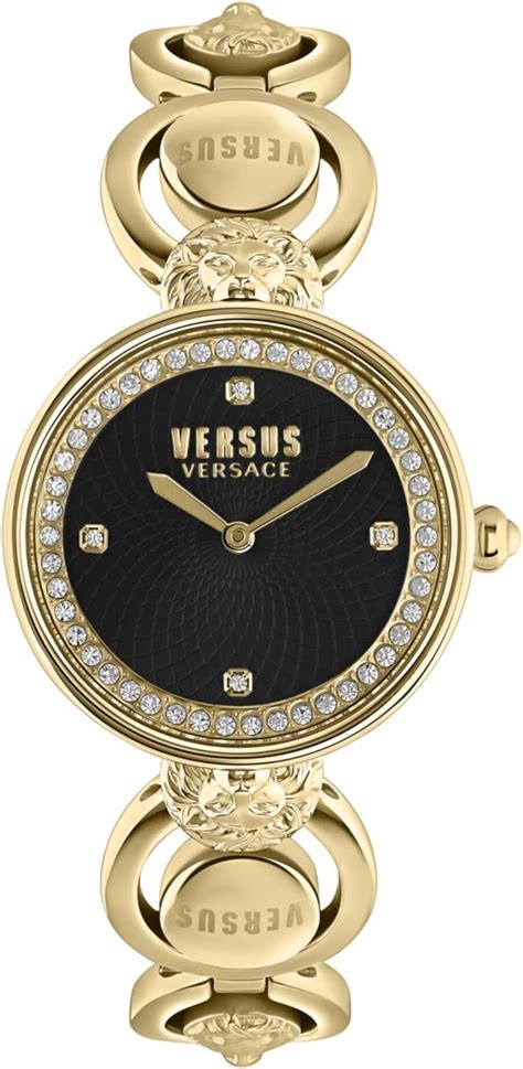 versace versus swarovski gold watch|versace victoria crystal bracelet.